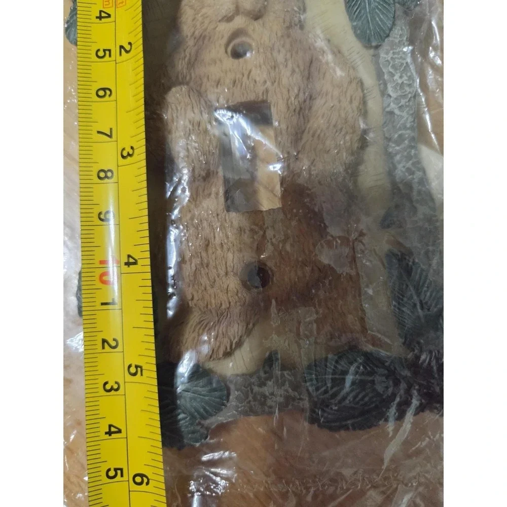 Standing Bear Light Switch Single Toggle Plate
